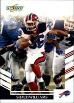 2007 Score Base Set #144 Shaud Williams