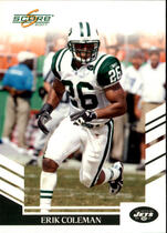 2007 Score Base Set #175 Erik Coleman
