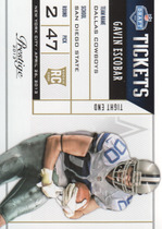 2013 Panini Prestige NFL Draft Tickets #39 Gavin Escobar