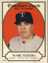 2005 Topps Cracker Jack Mini Stickers #22 Mark Teixeira