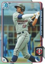 2015 Bowman Chrome Draft Refractor #48 Adam Brett Walker