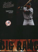 2005 Donruss Leather & Lumber Big Bang #BB-12 Gary Sheffield