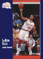 1991 Fleer Base Set #297 LeRon Ellis