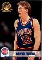 1993 NBA Hoops Hoops #334 David Wood