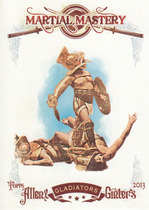2013 Topps Allen and Ginter Martial Mastery #GD Gladiators