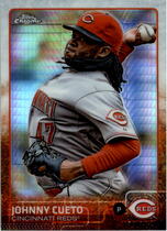 2015 Topps Chrome Prism Refractor #104 Johnny Cueto