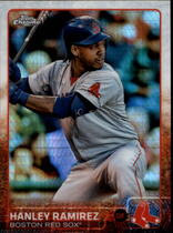 2015 Topps Chrome Prism Refractor #199 Hanley Ramirez