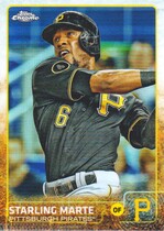2015 Topps Chrome Refractor #5 Starling Marte