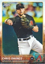 2015 Topps Chrome Refractor #37 Chris Owings