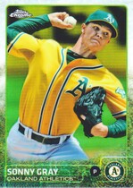 2015 Topps Chrome Refractor #133 Sonny Gray