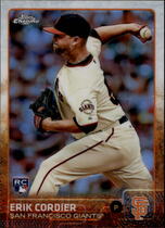 2015 Topps Chrome Refractor #145 Erik Cordier