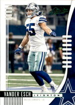 2019 Panini Absolute Green #53 Leighton Vander Esch