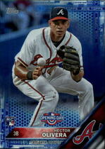 2016 Topps Opening Day Blue Foil #OD-125 Hector Olivera