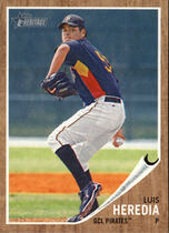 2011 Topps Heritage Minors #18 Luis Heredia