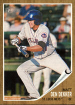 2011 Topps Heritage Minors #103 Matt Den Dekker