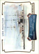 2011 Topps Allen and Ginter Floating Fortresses #FF10 Uss Monitor