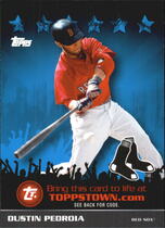2009 Topps Topps Town Series 2 #TTT34 Dustin Pedroia