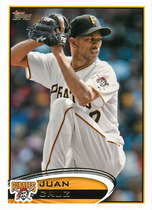 2012 Topps Update #US36 Juan Cruz