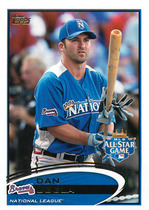 2012 Topps Update #US311 Dan Uggla
