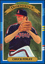 1991 Donruss Super Diamond Kings #26 Chuck Finley