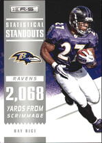 2012 Panini Rookies and Stars Statistical Standouts #7 Ray Rice