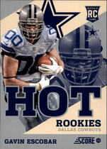 2013 Score Hot Rookies Retail #41 Gavin Escobar