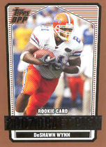 2007 Topps Draft Picks and Prospects #143 Deshawn Wynn
