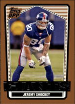 2007 Topps Draft Picks and Prospects Chrome Black #34 Jeremy Shockey