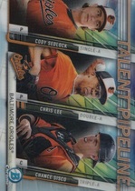 2017 Bowman Chrome Talent Pipeline #TP-BAL Chance Sisco|Chris Lee|Cody Sedlock