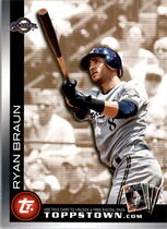 2010 Topps Ticket to Topps Town Gold #FCTTT24 Ryan Braun