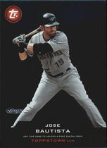 2011 Topps Topps Town Series 2 #TT2-15 Jose Bautista
