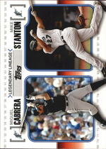 2010 Topps Update Legendary Lineage #LL-66 Miguel Cabrera|Mike Stanton