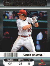 2009 Topps Ticket to Stardom Ticket to Stardom #TTS-3 Colby Rasmus