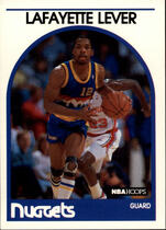 1989 NBA Hoops Hoops #220 Lafayette Lever