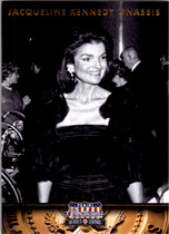 2012 Panini Americana Heroes and Legends #102 Jacqueline Kennedy Onassis