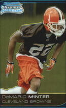 2006 Bowman Chrome #18 Demario Minter