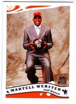 2005 Topps Base Set #226 Martell Webster