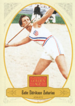 2012 Panini Golden Age #50 Babe Didrikson Zaharias