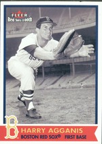 2001 Fleer Red Sox 100th #69 Harry Agganis