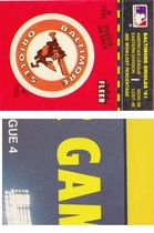 1982 Fleer Team Logo Stickers #NNO Orioles
