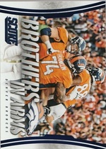 2014 Score Brothers in Arms Blue #BA-10 Denver Broncos
