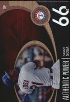 2007 SP Authentic Authentic Power #AP-44 Sammy Sosa