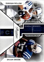 2011 Panini Prestige Connections #15 Peyton Manning|Reggie Wayne