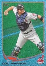2013 Topps Silver Slate Blue Sparkle Wrapper Redemption Series 2 #443 Lou Marson