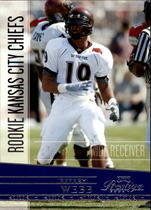 2006 Playoff Prestige #199 Jeffrey Webb
