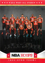 2012 Panini Hoops #295 2012 West All-Stars