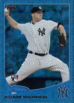 2013 Topps Silver Slate Blue Sparkle Wrapper Redemption Series 2 #469 Adam Warren