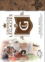 2011 Topps Legends Gridiron Legacies #GL-DB Drew Brees