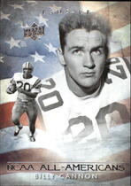 2011 Upper Deck College Legends All-Americans #AABC Billy Cannon