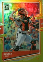 2020 Donruss Optic Lime Green #119 Buster Posey